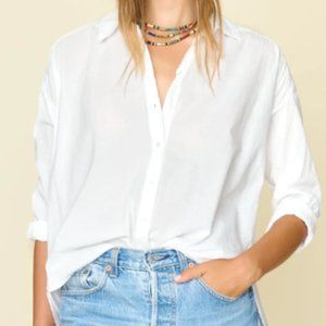 Xirena size medium button up 'Jace' shirt cotton top
